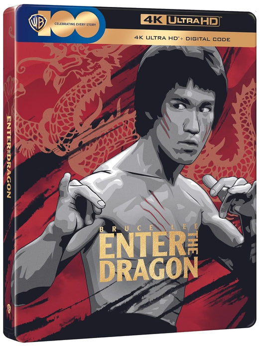 Enter the Dragon (4K Ultra HD + Digital/50th Anniversary/Steelbook) - for just $53.99! 
