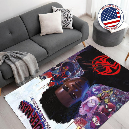 Spider-Man Across The Spider-Verse Decor Rug- 62x40 inches - for just $44.99! 