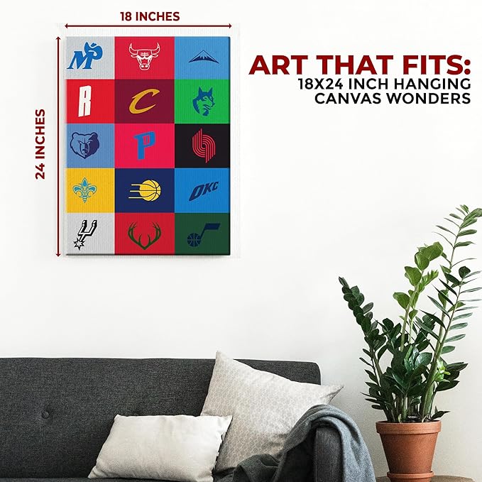 Basketball Wall Canvas Set of 1 - for just $30.99! 