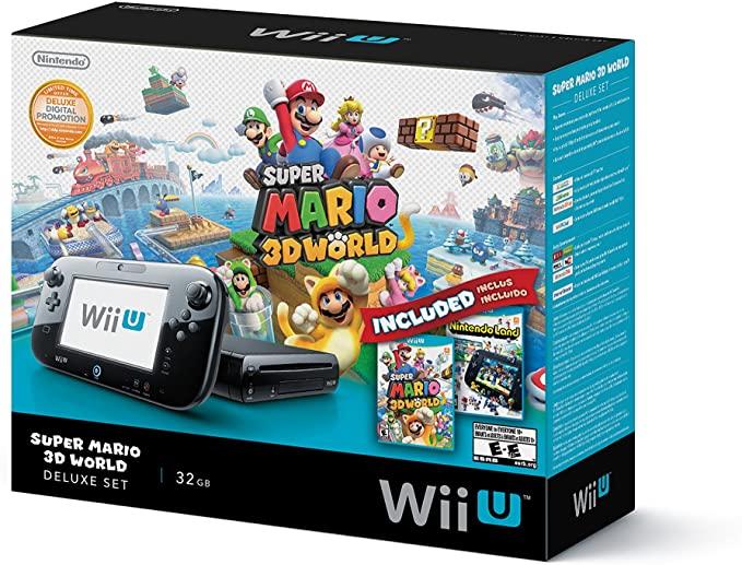 WiiU Super Mario 3D World Deluxe Game Console 32GB (Black) - Just $149.99! Shop now at Retro Gaming of Denver