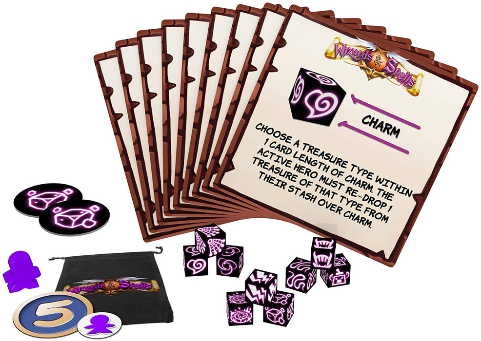 Dungeon Drop: Wizards & Spells Expansion - for just $12.99! 