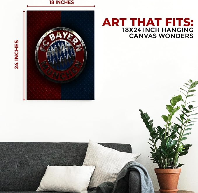 Bayern Munchen Wall Canvas Set of 1 - for just $30.99! 