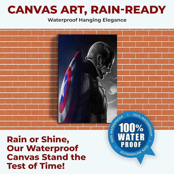 Captain America Wall Canvas - for just $30.99! 
