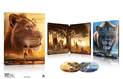 Mufasa: The Lion King - 4K UHD/BD Combo + Digital + Steelbook - for just $50.99! 