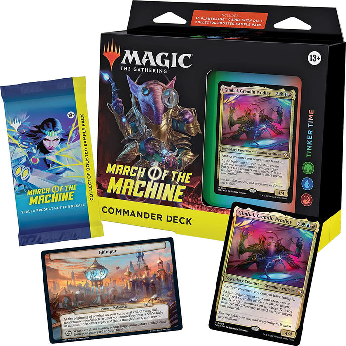 Magic: the Gathering - March of the Machine Commander Deck - Tinker Time - for just $51.99! 