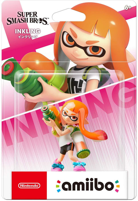 Inkling Girl Amiibo: Super Smash Bros. Series (Nintendo Switch) - Just $15.99! Shop now at Retro Gaming of Denver