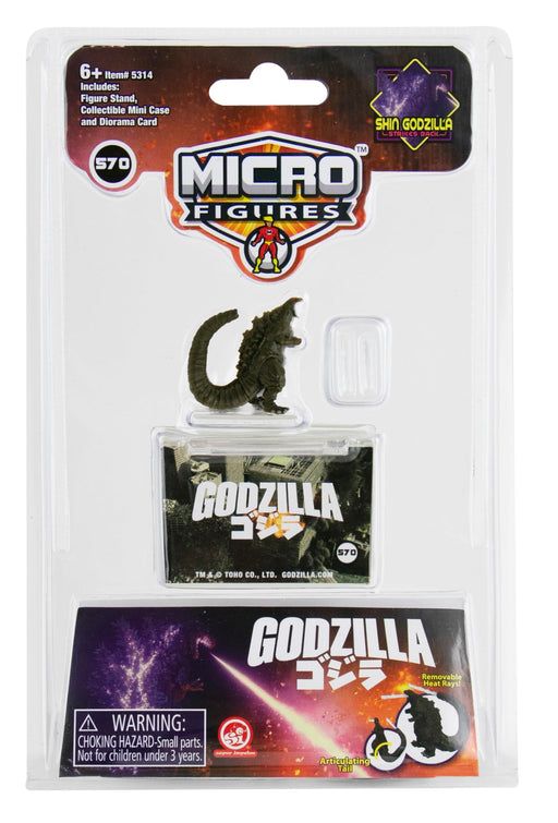 World's Smallest: Micro Figures - Godzilla Action Figure - for just $7.99! 