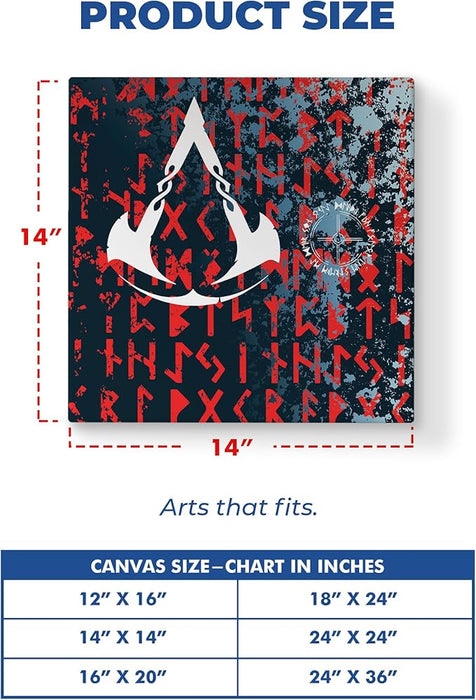 Assassin's Creed Valhalla Wall Canvas - for just $28.99! 
