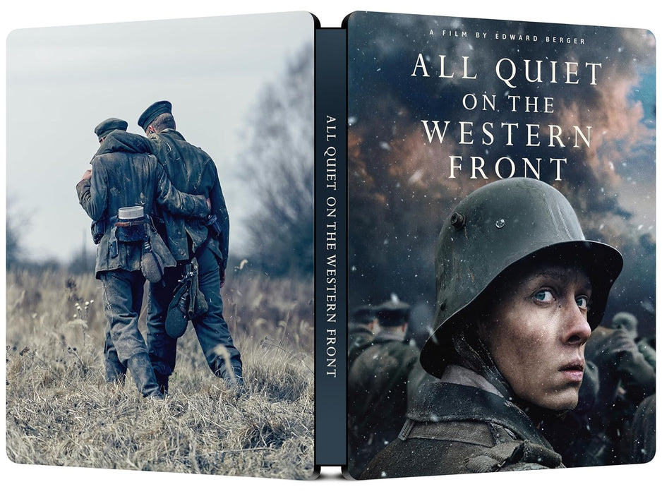 All Quiet on the Western Front Steelbook [4K UHD + Blu ray] - for just $34.99! 