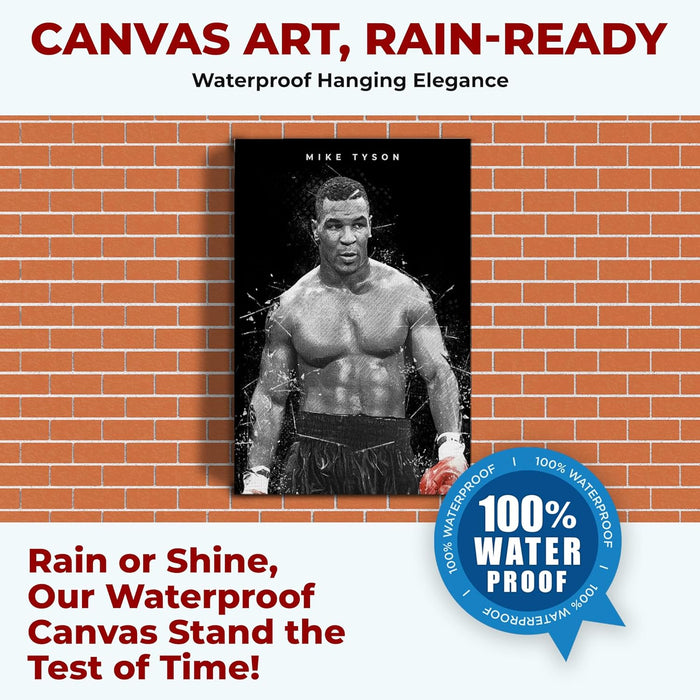 Mike Tyson Wall Canvas Set of 1 - for just $30.99! 