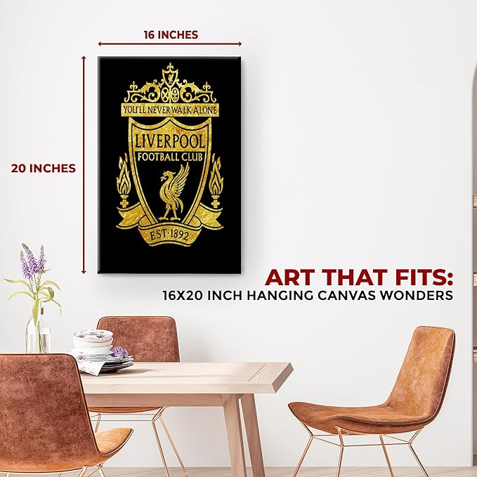Liverpool Wall Canvas Set of 1 - for just $30.99! 