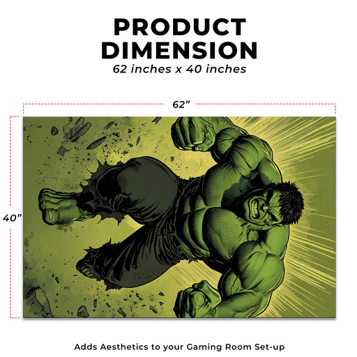 Hulk Inspired Decor Rug- 62x40 inches - for just $44.99! 