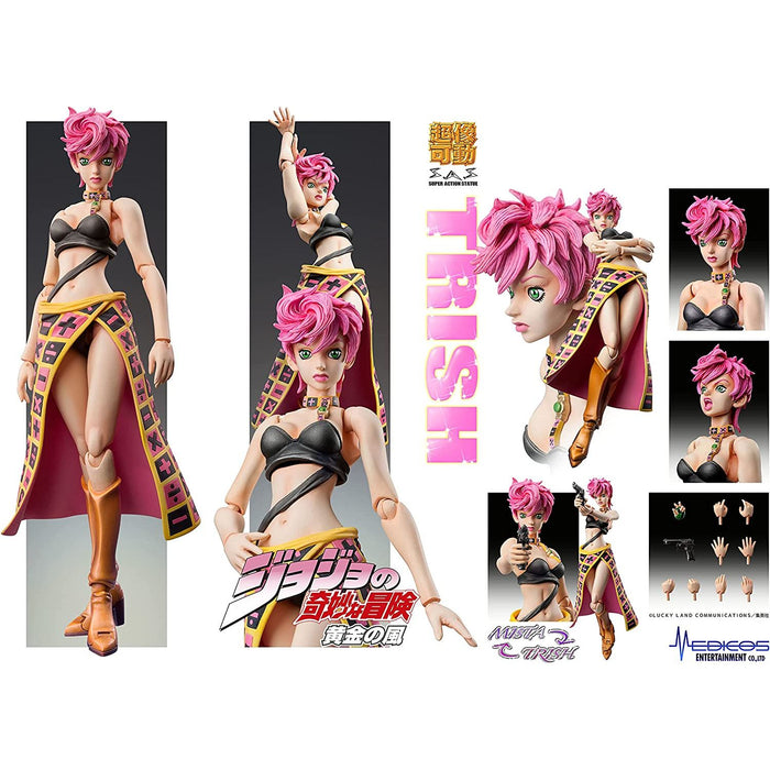 MediCos JoJo’s Bizarre Adventure Part 5: Chozo Kado Trish UNA Super Action Statue Figure - Just $109.95! Shop now at Retro Gaming of Denver