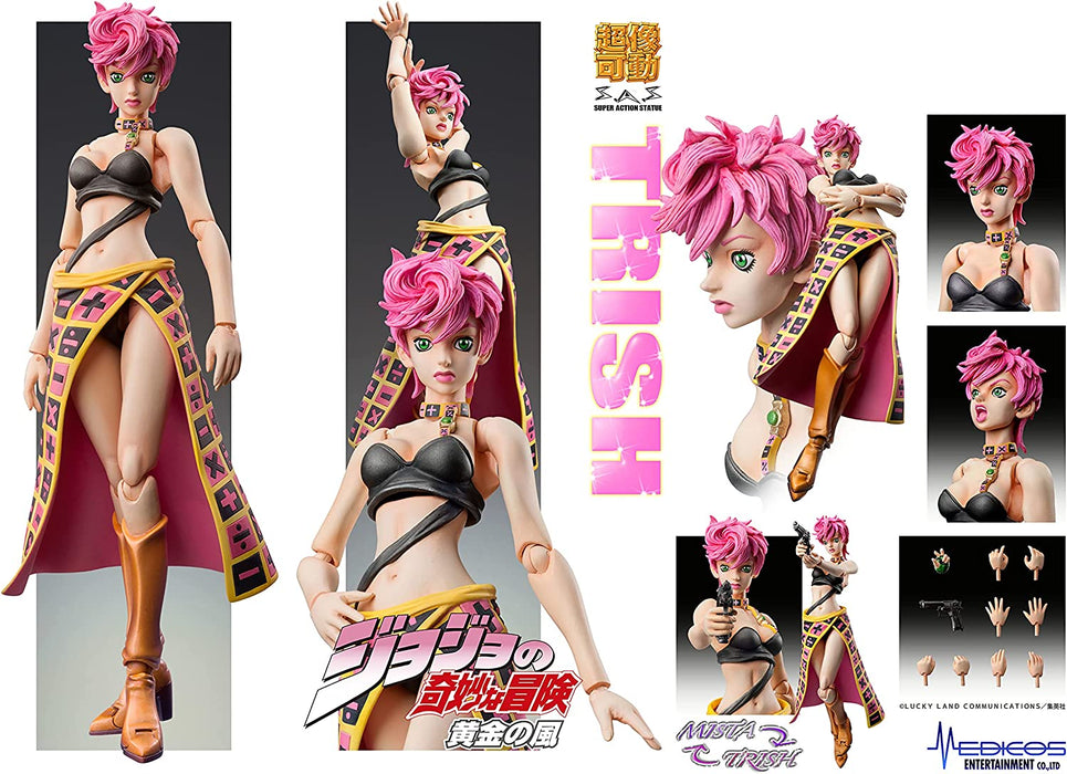 MediCos JoJo’s Bizarre Adventure Part 5: Chozo Kado Trish UNA Super Action Statue Figure - for just $109.95! 