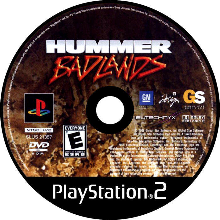 Hummer Badlands – PlayStation 2 (PS2) - for just $4.99! 