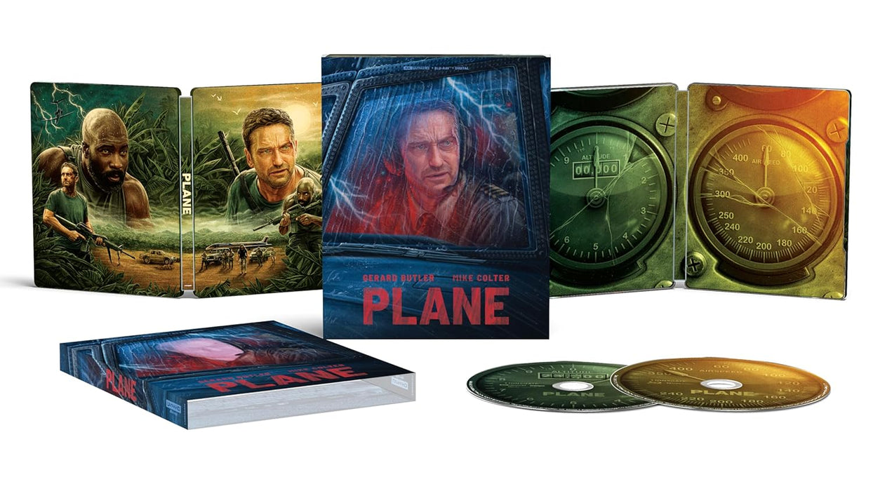 Plane SteelBook [4K UHD + Digital] - for just $46.99! 