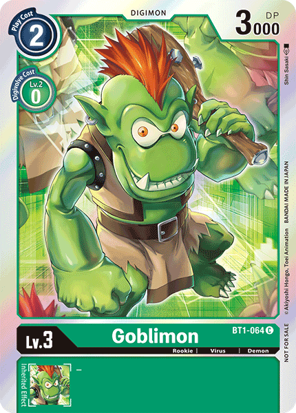 Goblimon [BT1-064] (Event Pack) [Release Special Booster Ver.1.0 Promos] - Just $0.09! Shop now at Retro Gaming of Denver