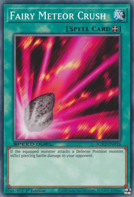 Fairy Meteor Crush [SGX2-END16] Common - for just $0.10! 