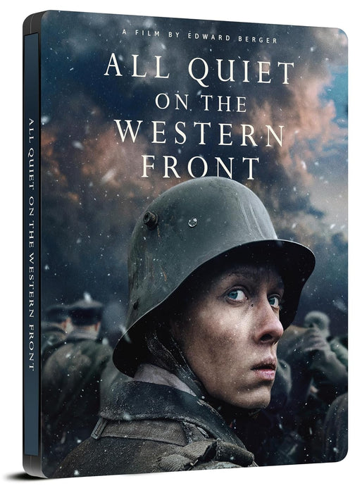 All Quiet on the Western Front Steelbook [4K UHD + Blu ray] - for just $34.99! 