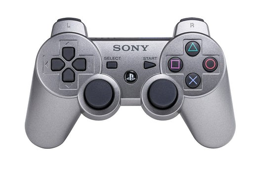 Dualshock 3 Metallic Grey Wireless Controller (Playstation 3) - Just $34.99! Shop now at Retro Gaming of Denver