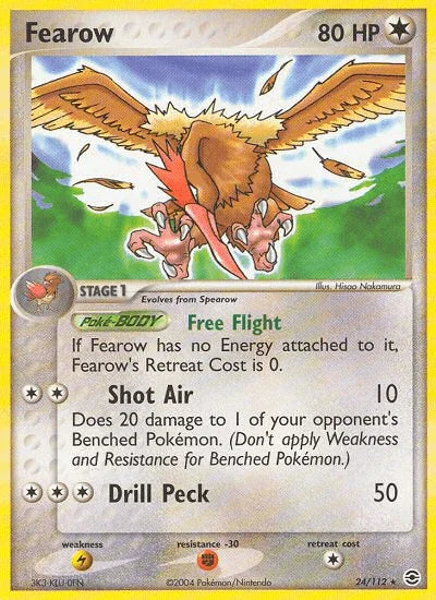 Fearow (24/112) [EX: FireRed & LeafGreen] - for just $0.45! 