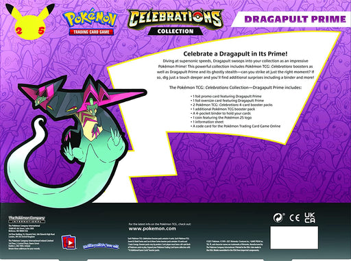 Pokemon Celebrations: Dragapult Prime Collection - for just $29.99! 