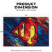 Superman Inspired Decor Rug- 62x40 inches - for just $44.99! 