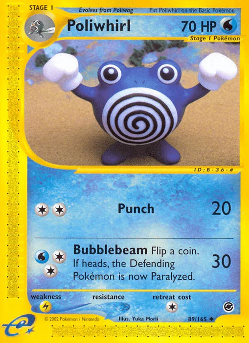 Poliwhirl (89/165) [Expedition: Base Set] - for just $8.45! 