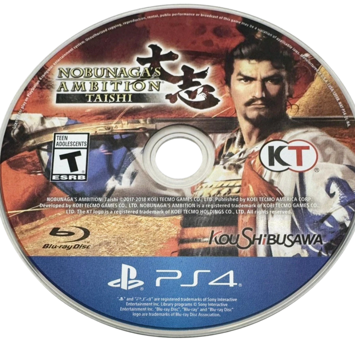 Nobunaga's Ambition: Taishi – PlayStation 4 (PS4) - for just $13.99! 