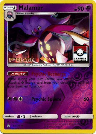 Malamar (51/131) (League Promo 1st Place) [Sun & Moon: Forbidden Light] - for just $2.40! 