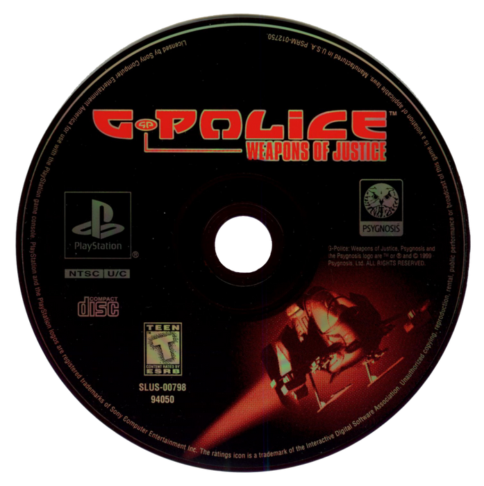 G-Police Weapons of Justice – PlayStation 1 (PS1) - for just $0! 