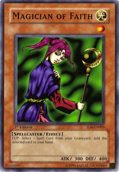 Magician of Faith [SD6-EN005] Common - for just $0.25! 
