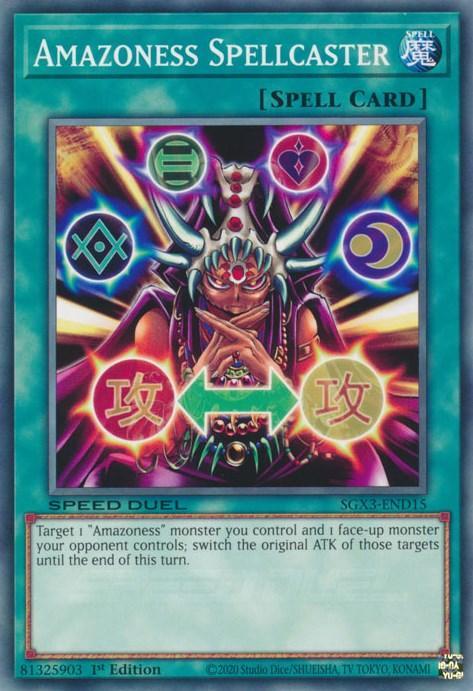 Amazoness Spellcaster [SGX3-END15] Common - for just $0.10! 