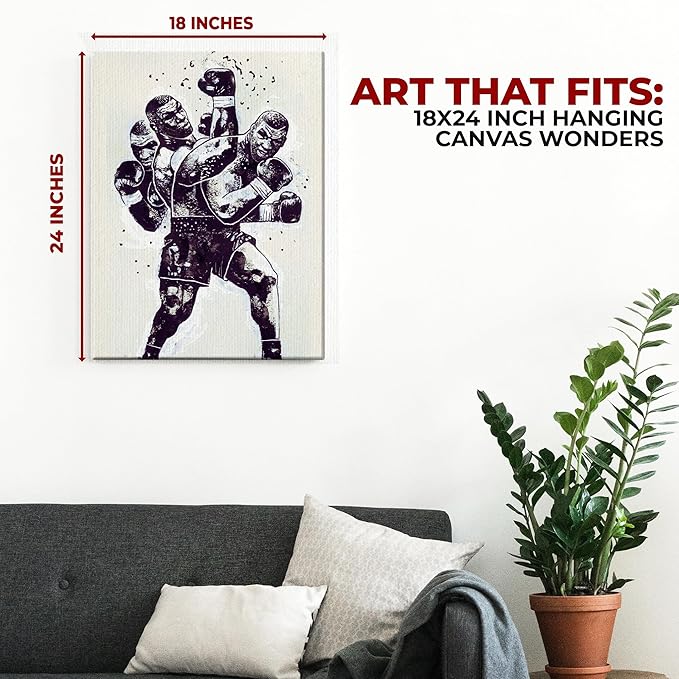 Boxing Guy Wall Canvas Set of 1 - for just $30.99! 