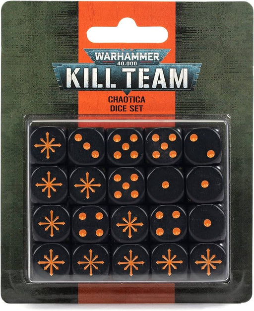 Warhammer 40k - Kill Team - Chaotica Dice - for just $25.50! 