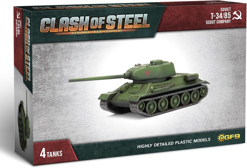 Clash of Steel - Soviet: T-34/85 Scout Company - for just $30! 