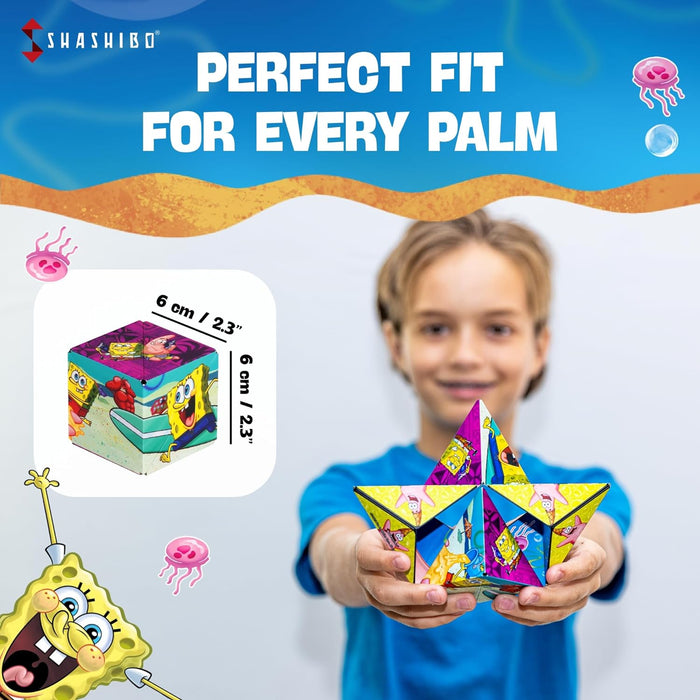 SHASHIBO Magnetic Puzzle Cube: Spongebob Squarepants - Beach Buddies - for just $24.99! 