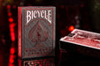 Bicycle Metalluxe Red Playing Cards - for just $11.99! 