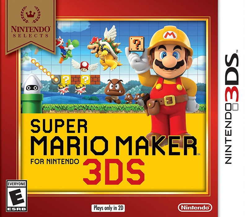 Super Mario Maker 3DS (Nintendo Selects) (Nintendo 3DS) - for just $0! 