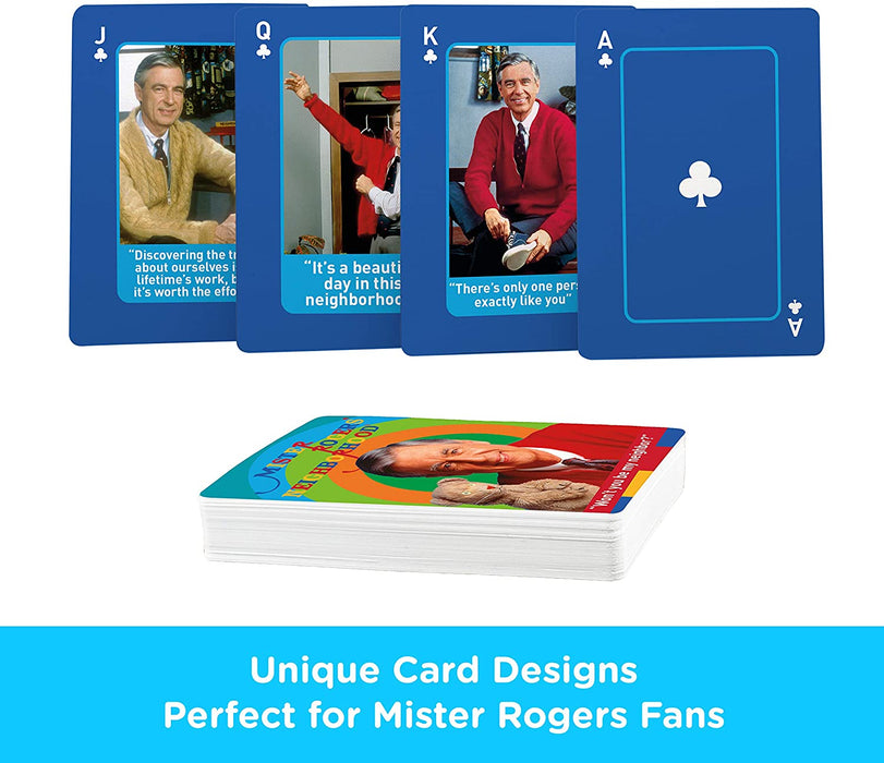 Aquarius Playing Cards: Mister Rogers - for just $6.99! 