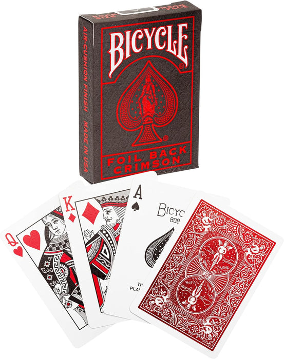 Bicycle Metalluxe Red Playing Cards - for just $11.99! 