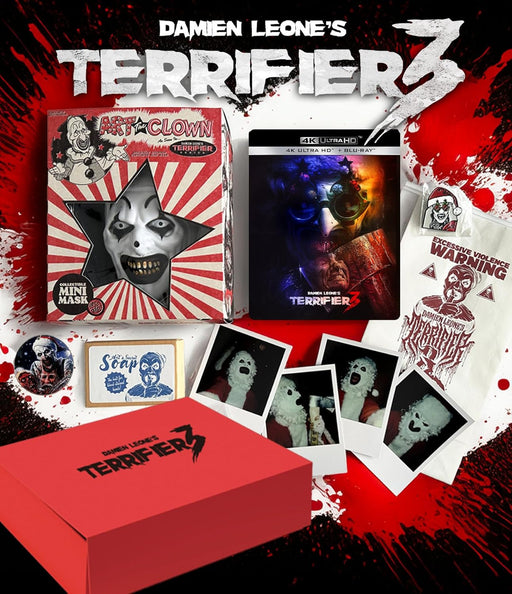 Terrifier 3 Limited Edition Collector’s Box Set - for just $113.99! 