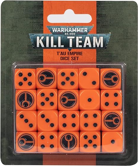 Warhammer Kill Team Dice: T'au Empire - for just $24.99! 
