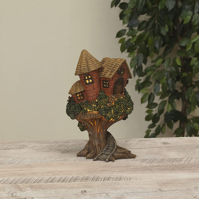 Solar Lighted Gnome Treehouse - for just $38.99! 