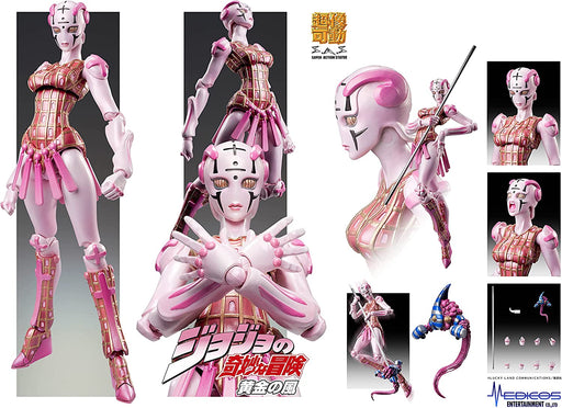 MediCos JoJo’s Bizarre Adventure Part 5: Chozo Kado Spice Girl Super Action Statue Figure - Just $109.95! Shop now at Retro Gaming of Denver