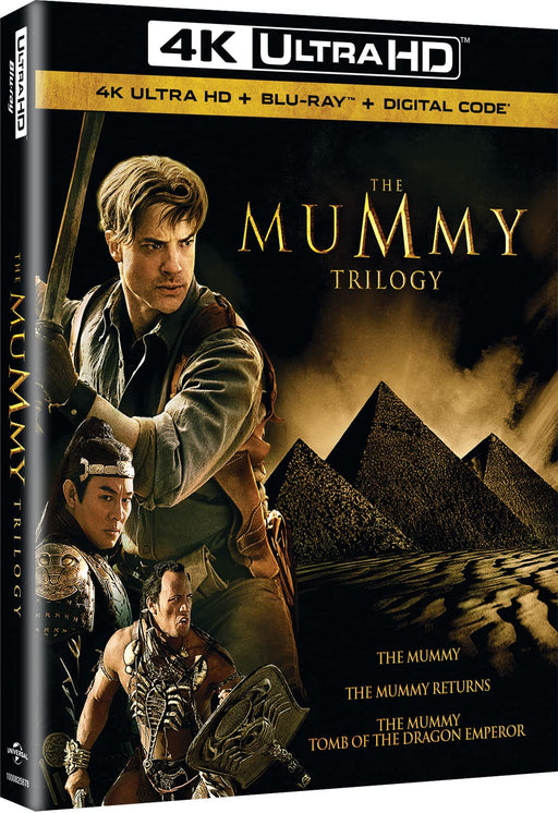 The Mummy Trilogy [4K Ultra HD + Blu-ray + Digital] - for just $30.99! 