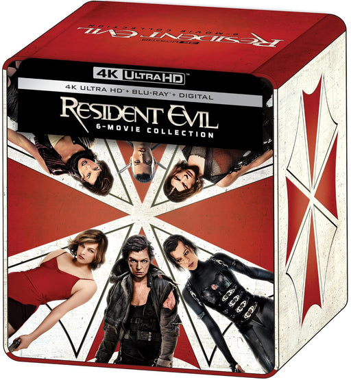 Resident Evil Ultimate Collection – UHD/BD (12 Discs) SteelBook + Digital [4K UHD] - for just $176.99! 