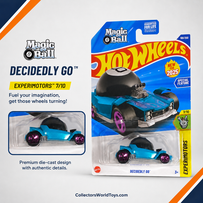 Hot Wheels Decidedly Go | Experimotors Series 7/10 - 188/250 - for just $2.49! 