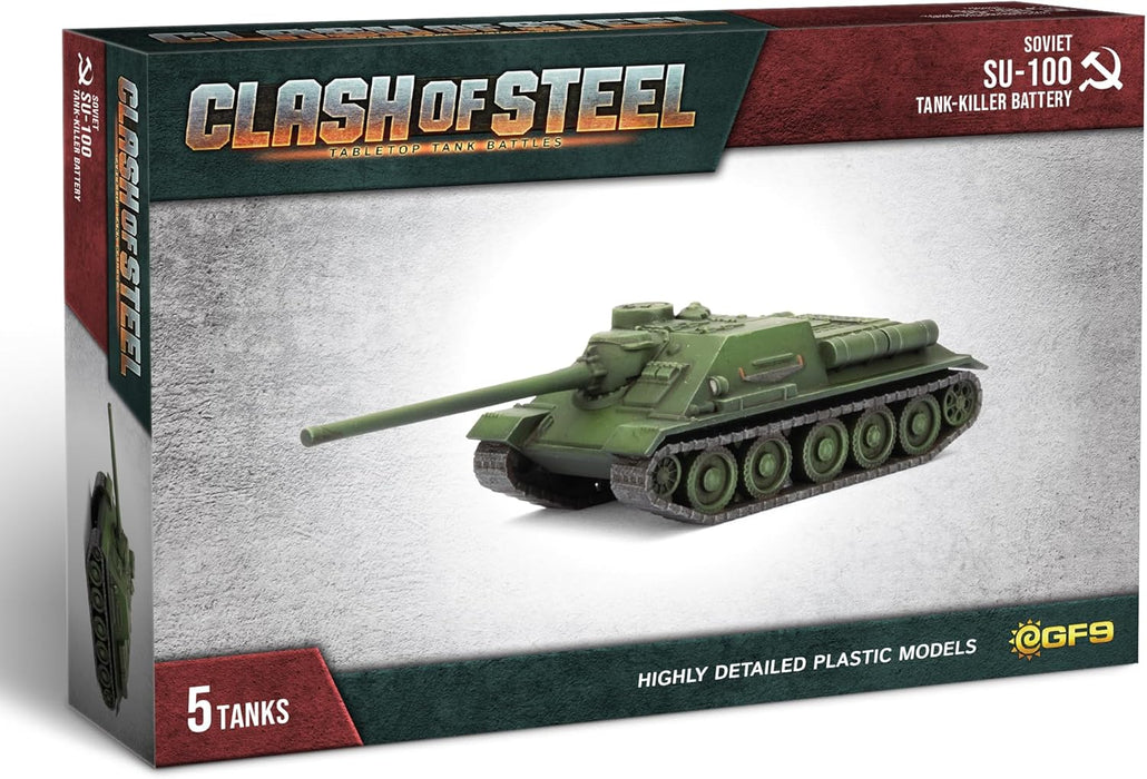 Clash of Steel - Soviet: SU-100 Tank-Killer Battery - for just $50! 