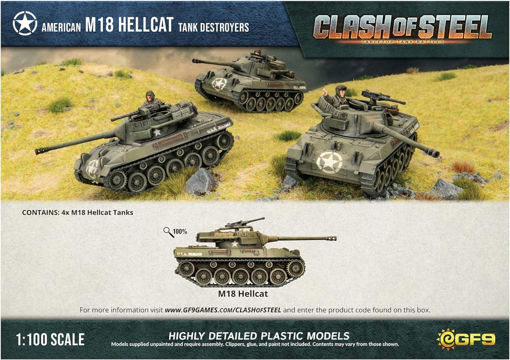 Clash of Steel - American: M18 Hellcat Tank Destroyers - for just $40! 